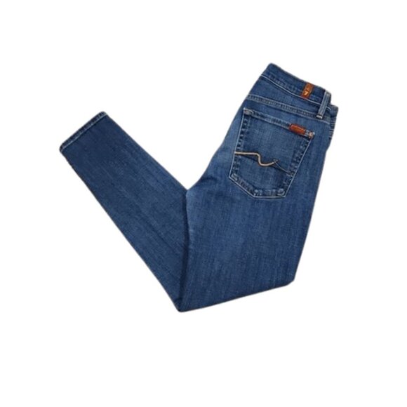 7 For All Mankind Button Fly Josefina Jeans - Picture 5 of 7